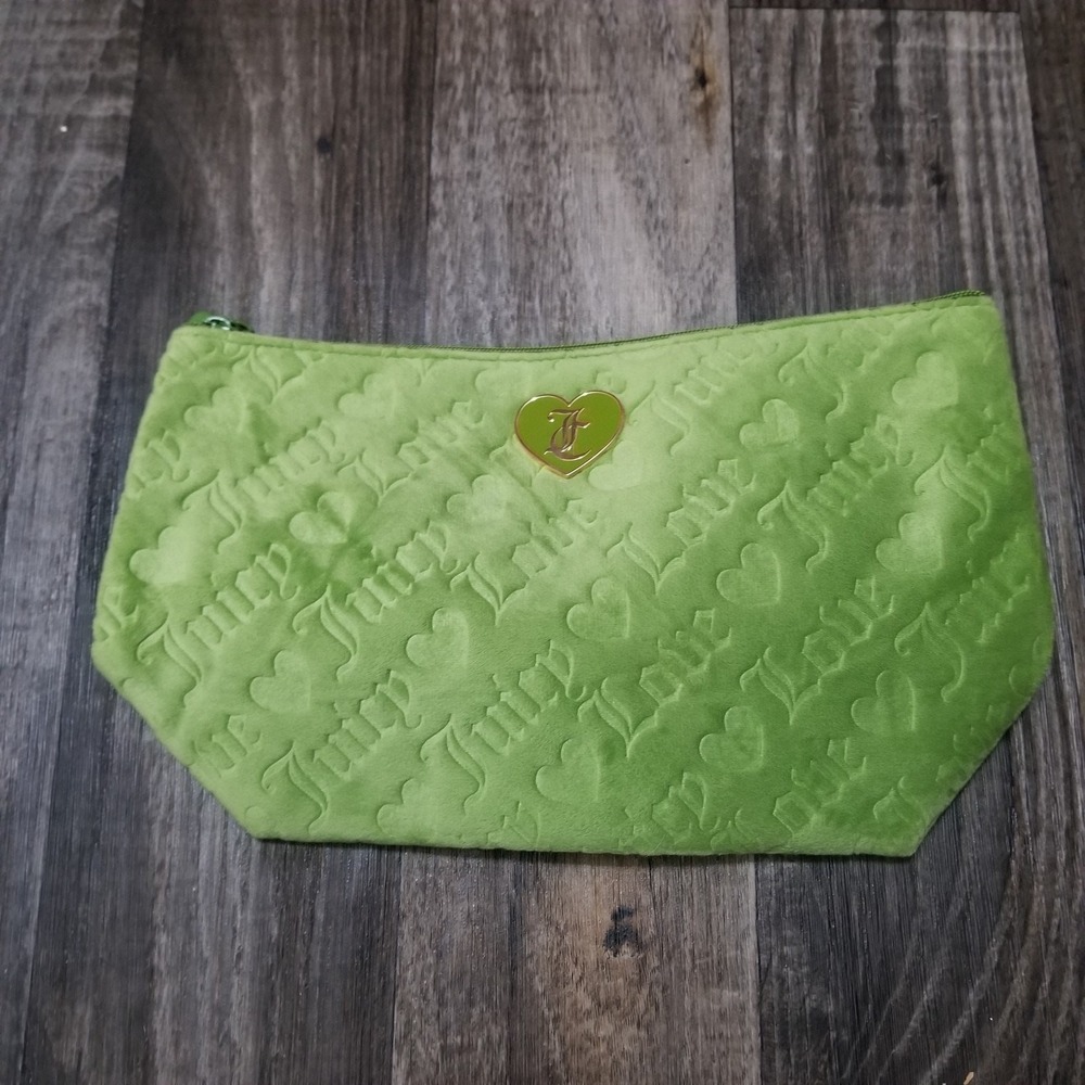 juicy couture Green Velvet Cosmetic‎ Bag